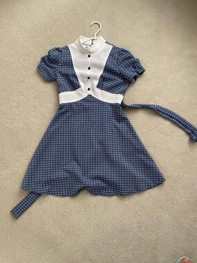 1960s Blue Dress MOD